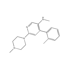 N-Methyl-4-(2-methylphenyl)-6-(4-methyl-1-piperazinyl)-3-pyridinamine Oxalic acid